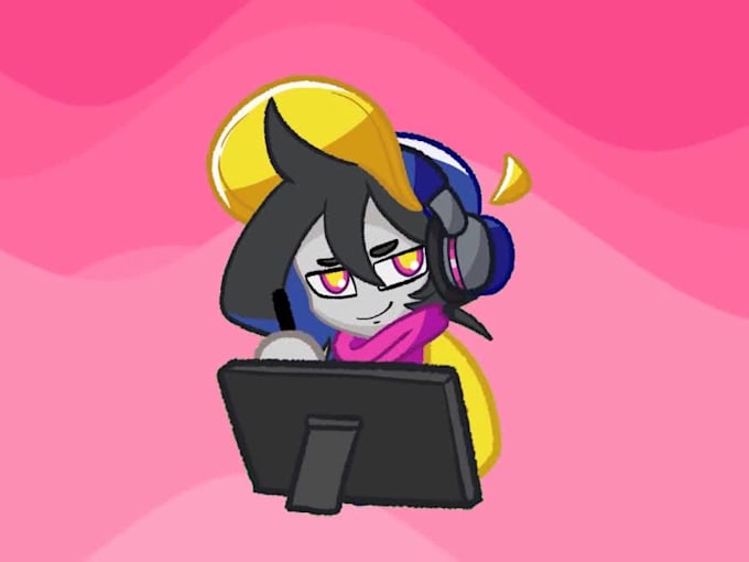 pngtuber model commission for twitch, tiktok or youtube