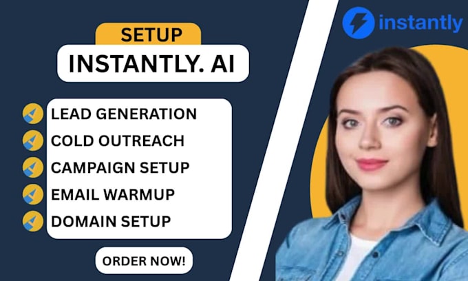 Set up instantly ai, cold email outreach, email campaign, automation, campaigns by Promise ...
