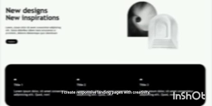 design landing pages, or sale pages