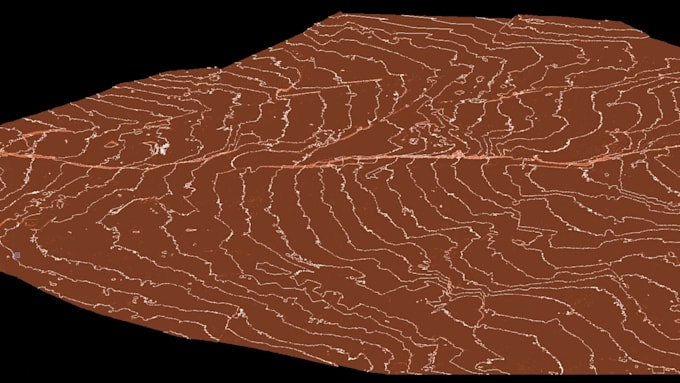 create a surface mesh model from the point cloud