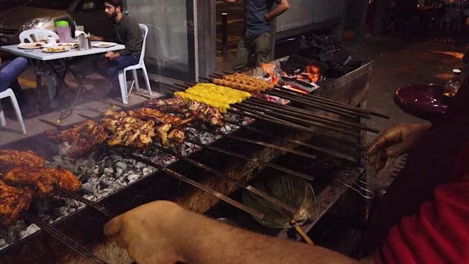 film pakistani street food in 4k