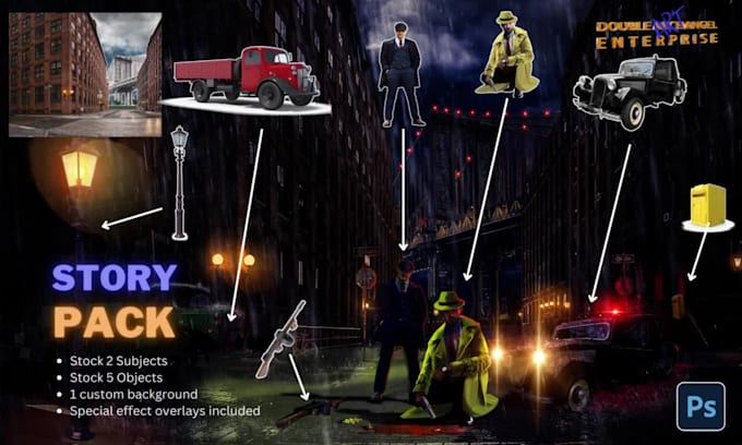 make photoshop manipulation art from your idea