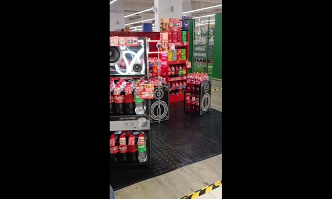do 3d visualization of posm product display