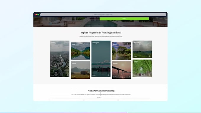 develop ecommerce, real estate, electronics website