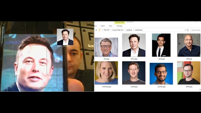 develop a face recognition app