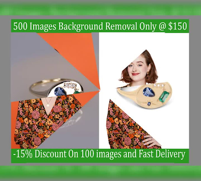 cut out 25 images removing background in photoshop