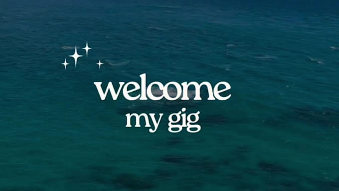add animated text, title intro video or do kinetic typograhy