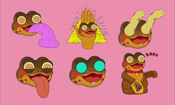create an animated telegram video sticker set for you