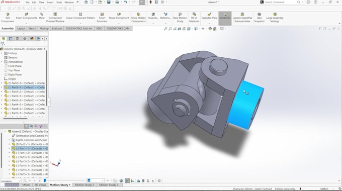 do solidworks 3d models, assemblies with engineering precision