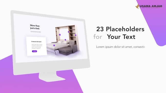 create eyecatchy website promo in 4k