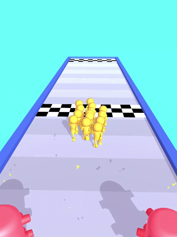 develop hyper casual mobile game in unity 3d