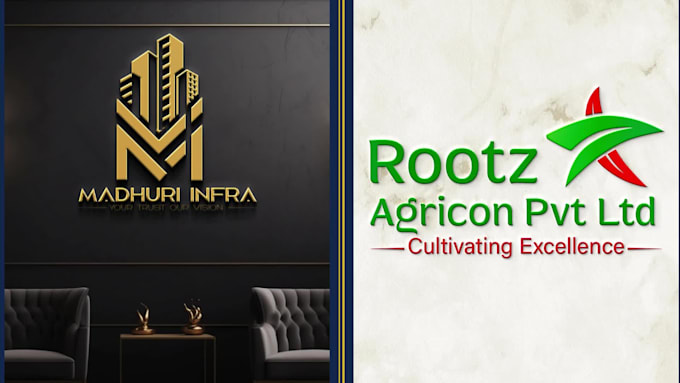 design a modern luxury logo and professional brand identity