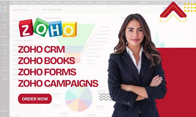 be your zoho expert for zoho crm, zoho books, zoho forms, zoho campaigns setup