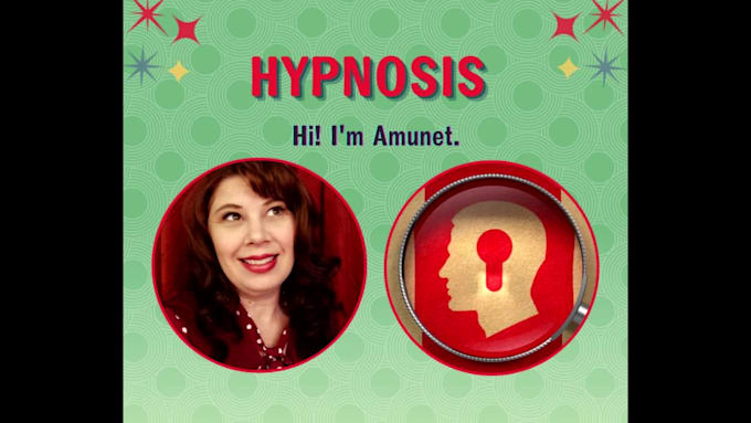 record an american female voiceover hypnosis audio