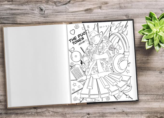 create unique coloring pages perfect for kids and adult