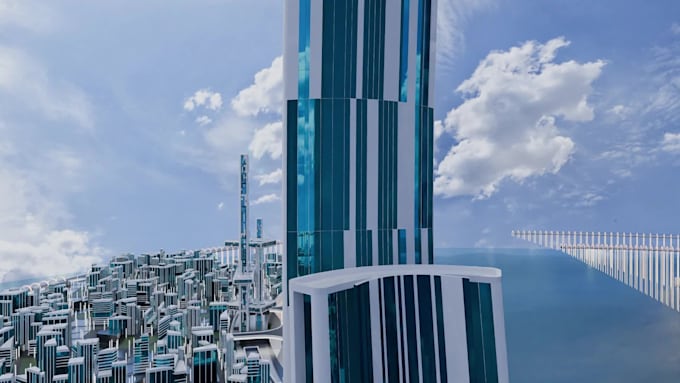 do 3d realistic city for any purpose