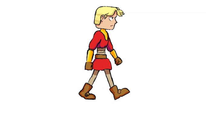 create a 2d high quality animation video