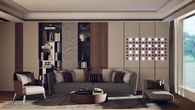 create a realistic interior design for your rooms