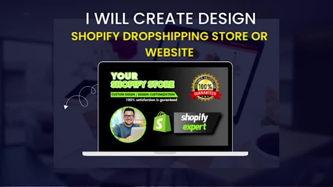 create or redesign shopify dropshipping store or website