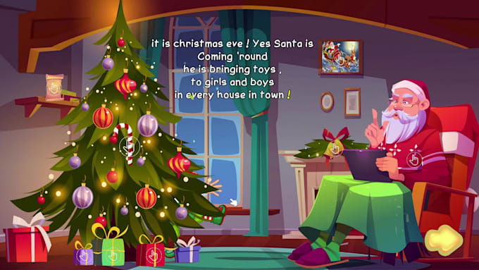 develop animated interactive story book game