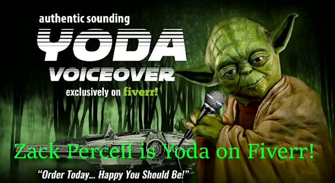 record an authentic sounding yoda voiceover