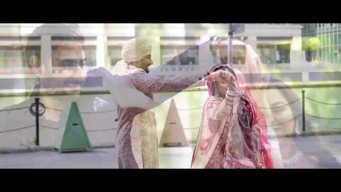 be editing a cinematic wedding trailer, teaser