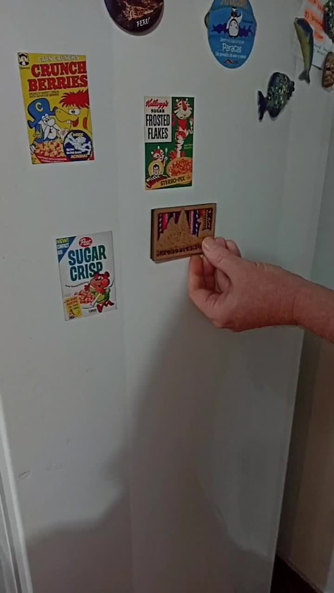 send you a postcard, and a finger puppet from peru