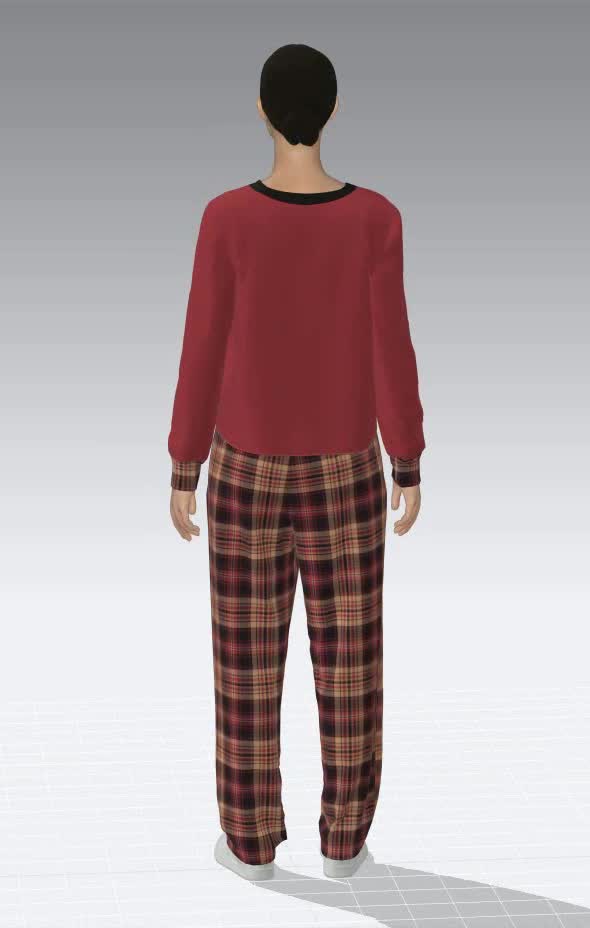 unique sleepwear nightwear pajamas design with unique prints