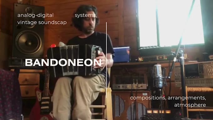 high quality bandoneon recordings tango, film, soundtrack