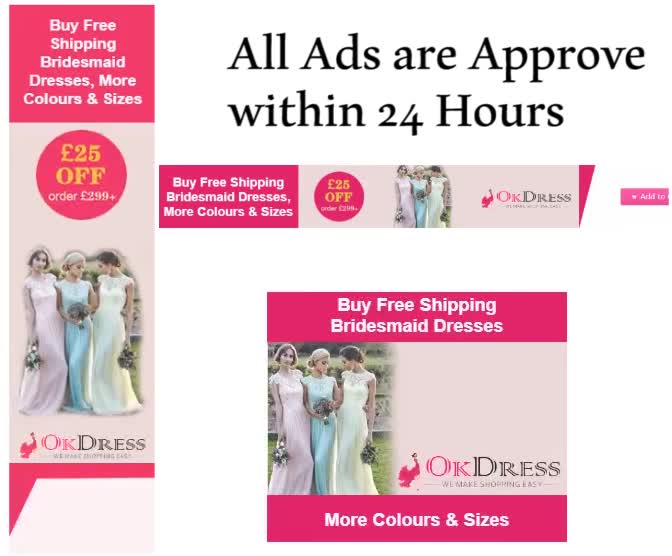 design and create 6 HTML5 banners for google remarketing