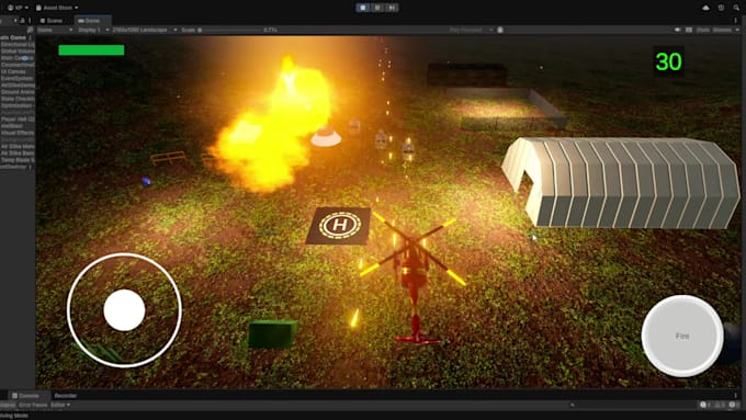 do 3d game development for pc ,console and mobile as unity game developer