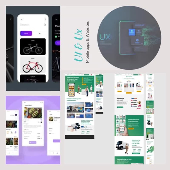 Create a professional website ui ux design in figma by Laiba_gillanixx ...