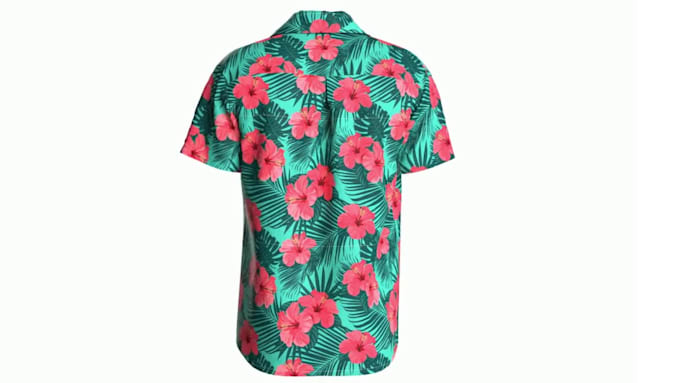 create 3d garment mockups in glb format for online previews