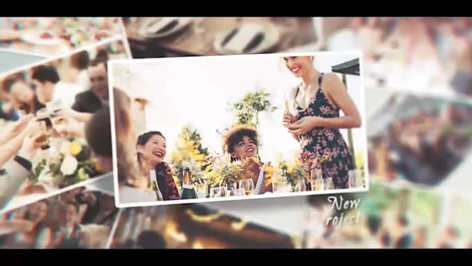 slideshow video family and traveling