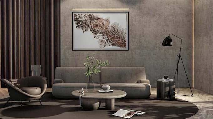 Create sketchup 3d model and architectural rendering for your interior ...
