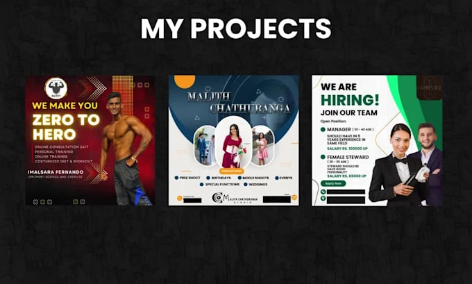 design creative social media post , marketing post