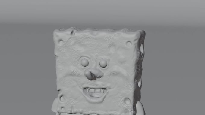 create a 3d model for animation and games