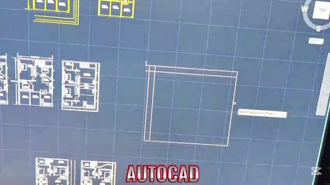 design 2d floor plan on autocad