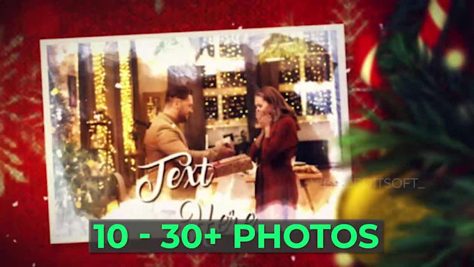 make christmas slideshow beautiful