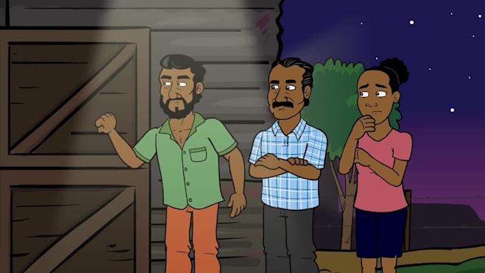 create a captivating animated story