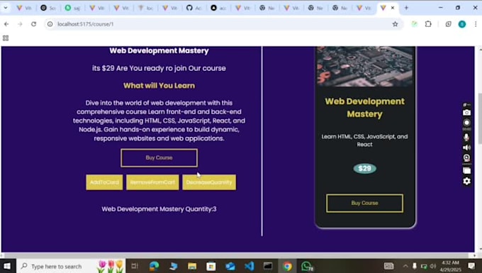 convert PSD figma to responsive HTML CSS and react website