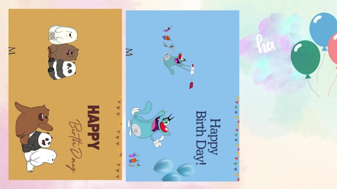 create unique custom birthday cards