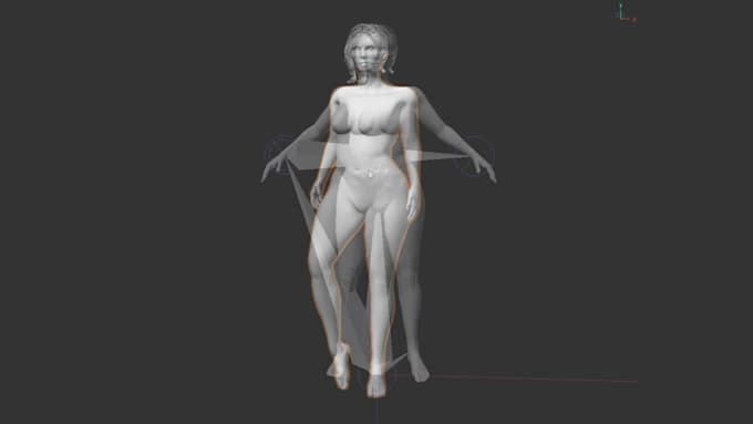 rig posed or unposed character for unreal engine or unity