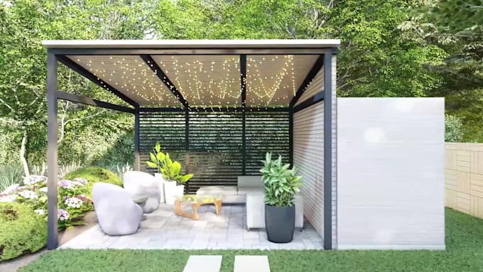 design your garden, pool, patio, deck and pergola