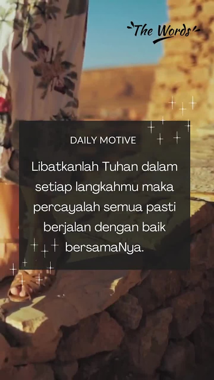 Create quotes videos with logo in bahasa indonesia by Gkyrios | Fiverr