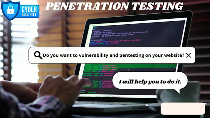 vulnerability and penetration test on your website security