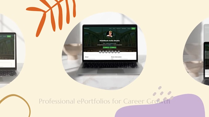 design professional, polished eportfolio and personal website