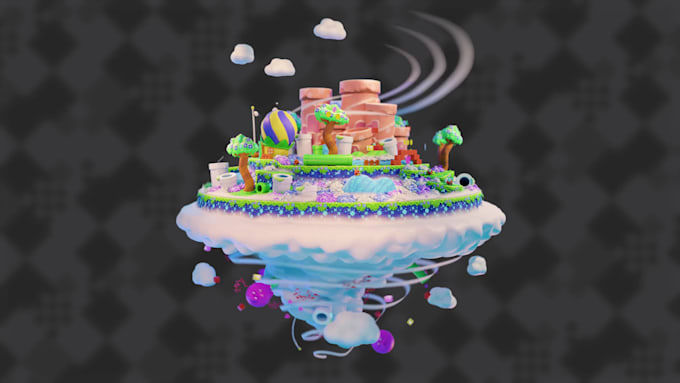 make sketchfab awarded 3d original dioramas for you
