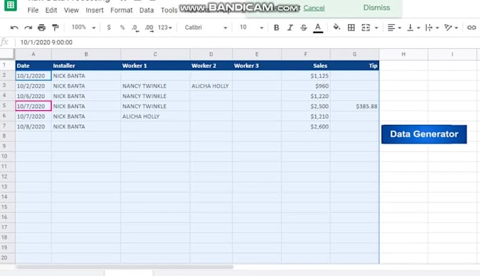 automate google sheets, form, drive, calendar via apps script