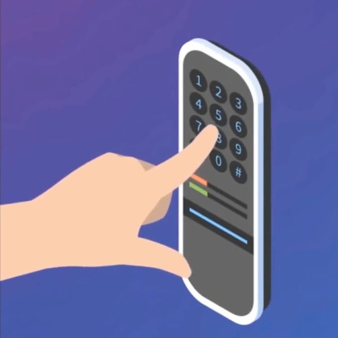 do short animation of your design in 2d motion graphic style